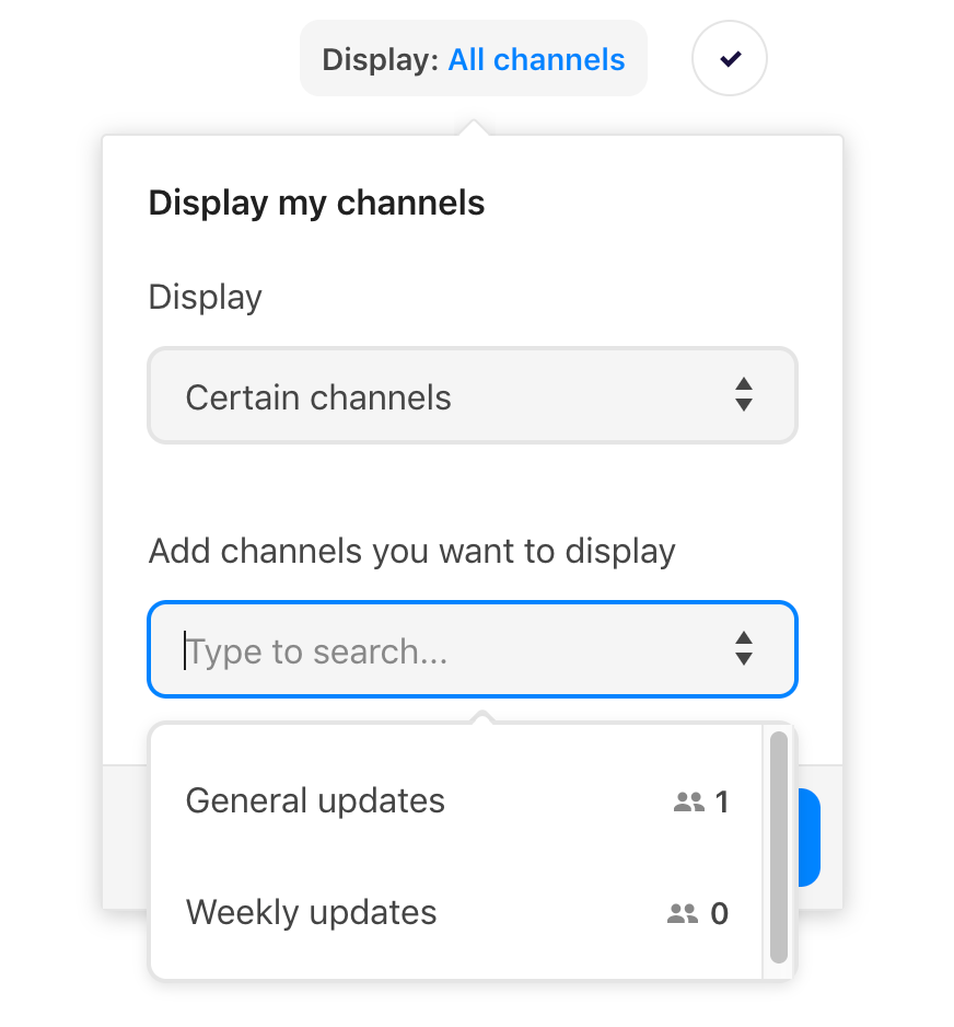 Displaying-channels-in-Messenger