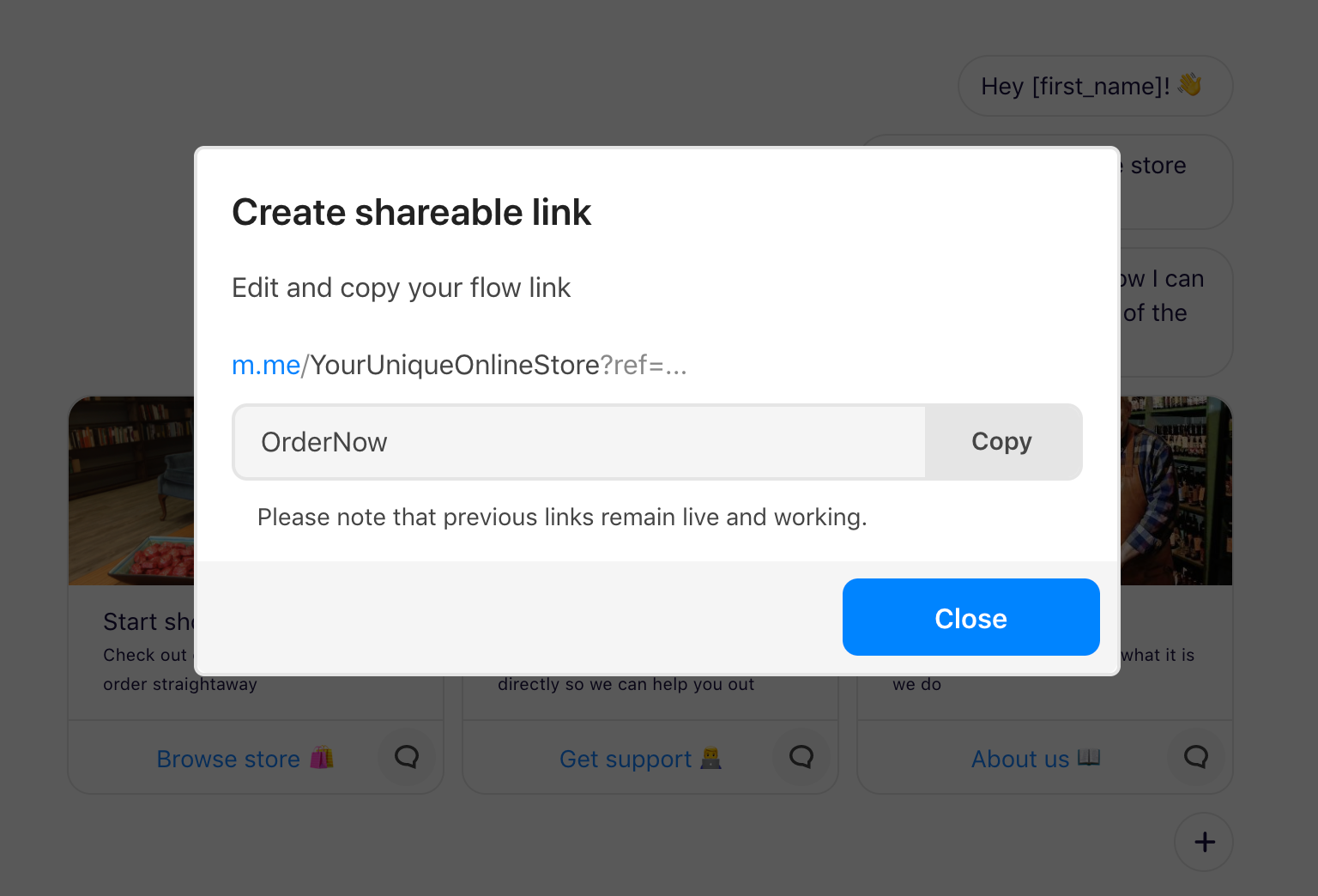 Creating-a-unique-custom-link-to-your-flow