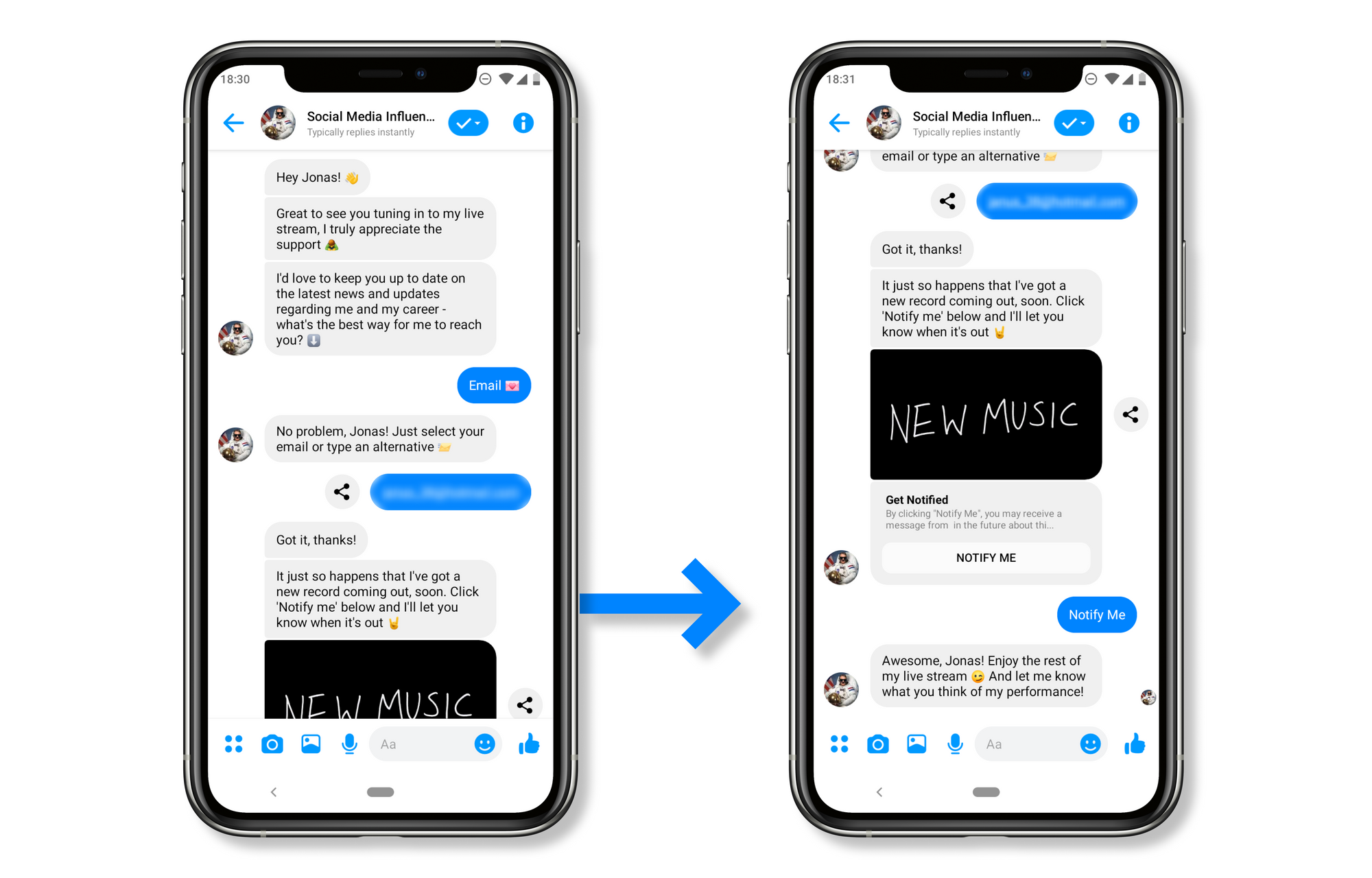 Facebook--Live-stream-campaign-Comment-to-Messenger-flow