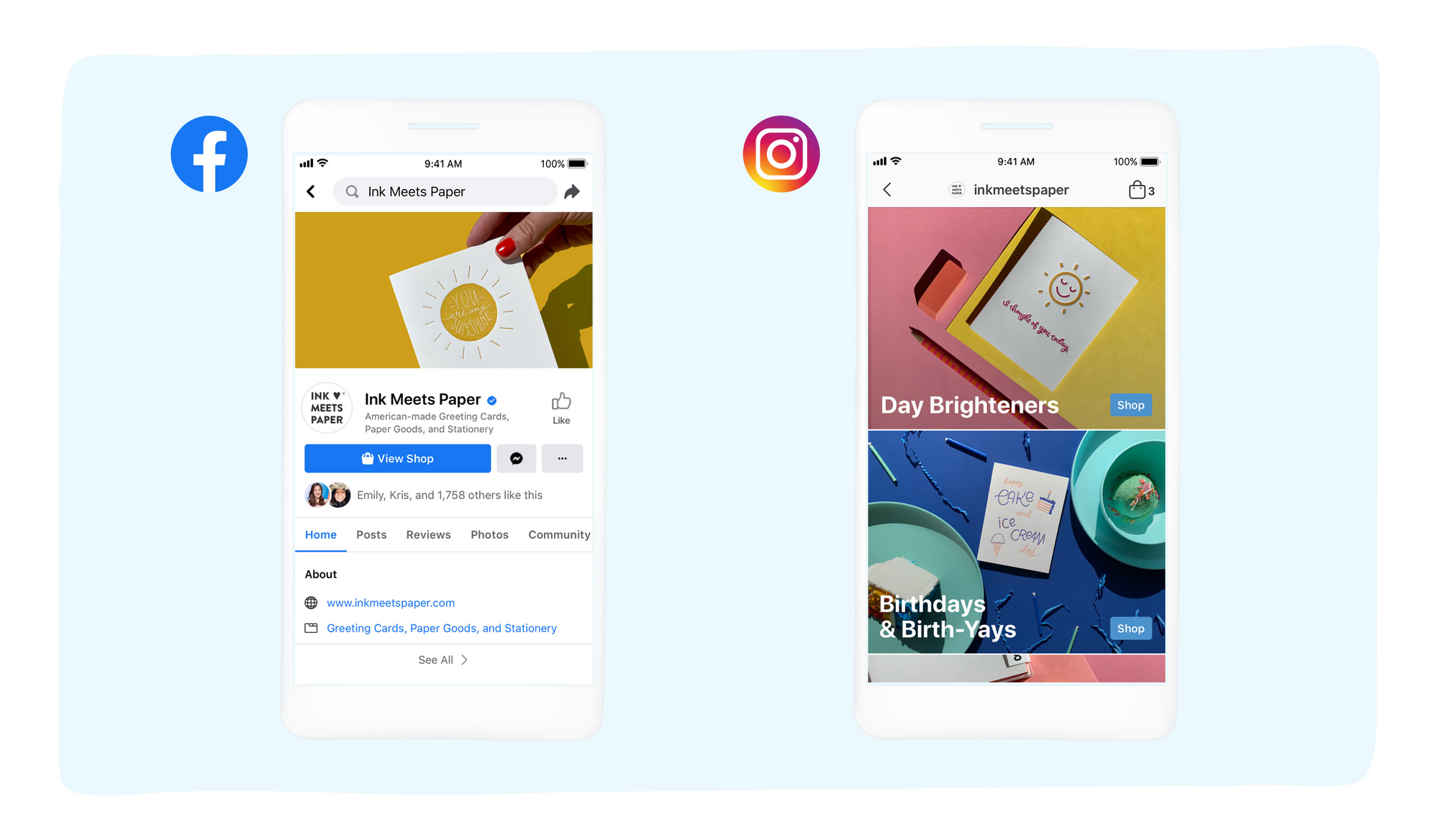 Facebook-Shop-and-Instagram-Shop-on-mobile-devices