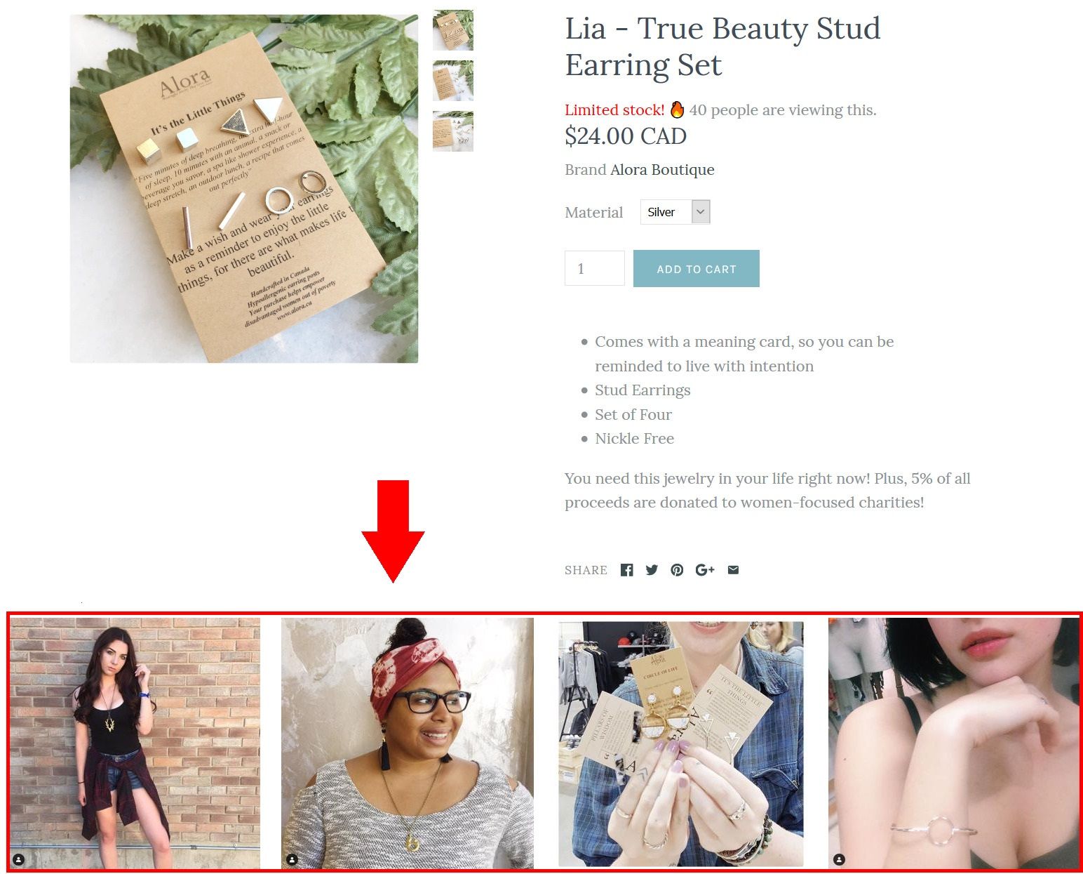 Showcasing-social-proof-photo-reviews-in-online-store