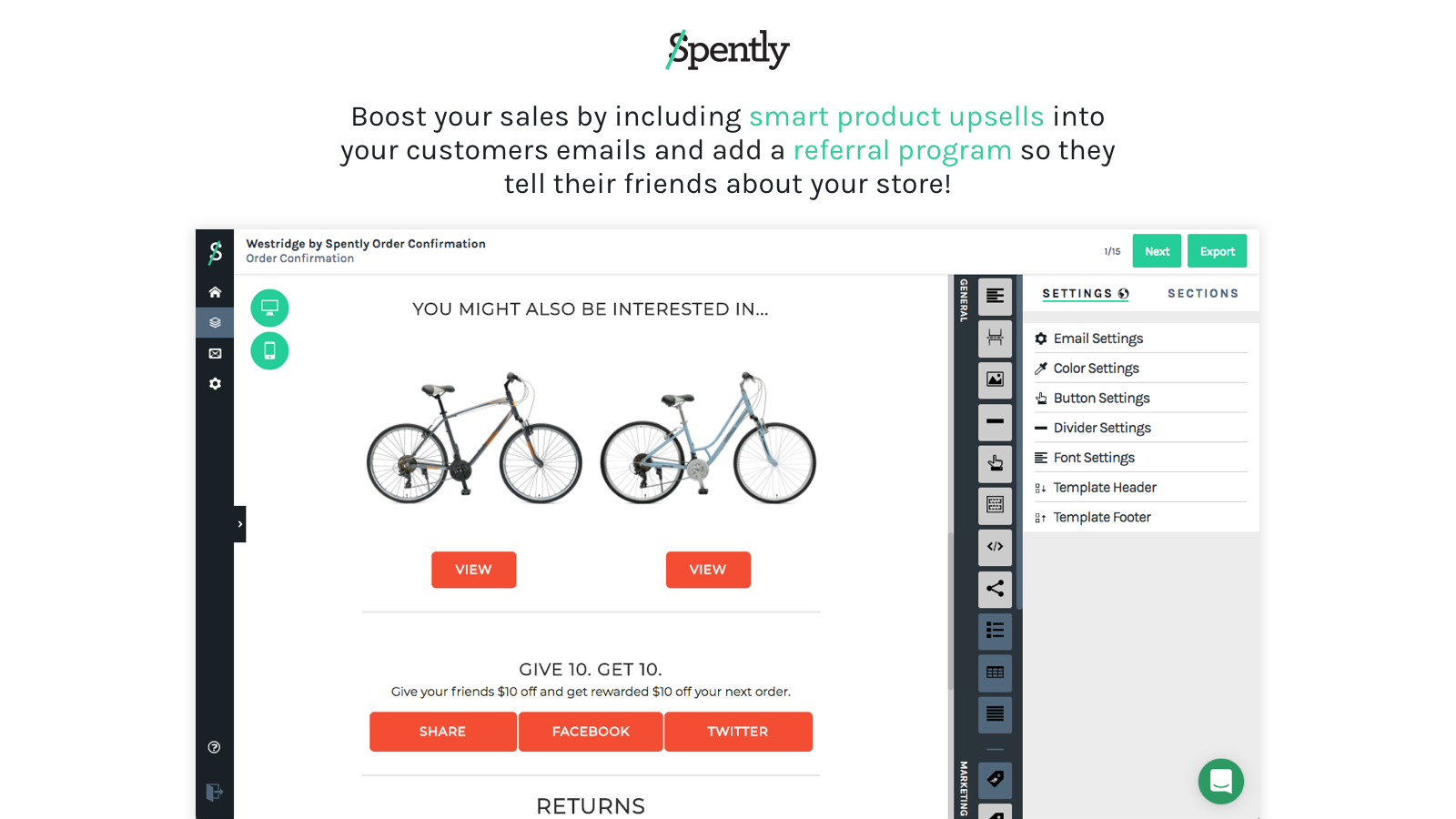 Spently-Email-Templates-Shopify-App