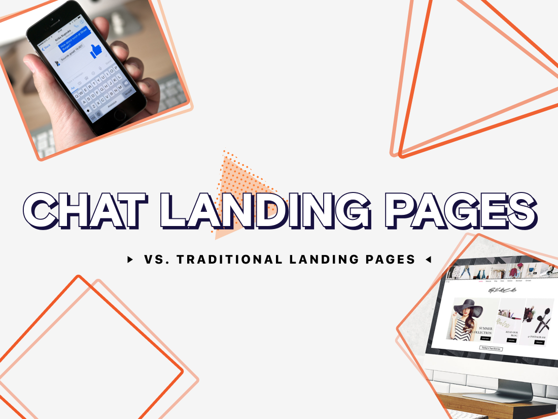 Chat Landing Pages vs. Traditional Landing Pages