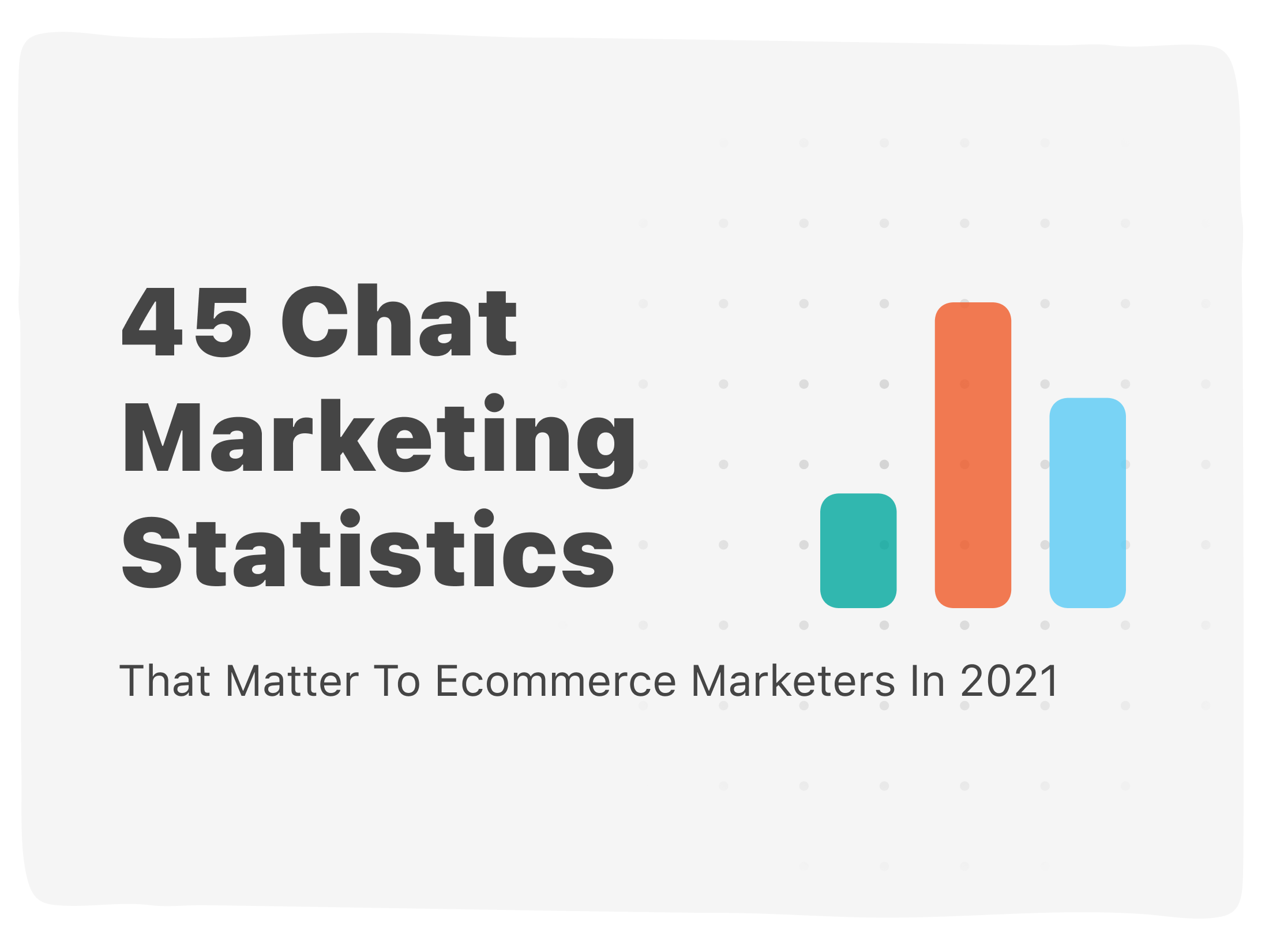 45 Ecommerce Chat Marketing Statistics That Matter In 2021
