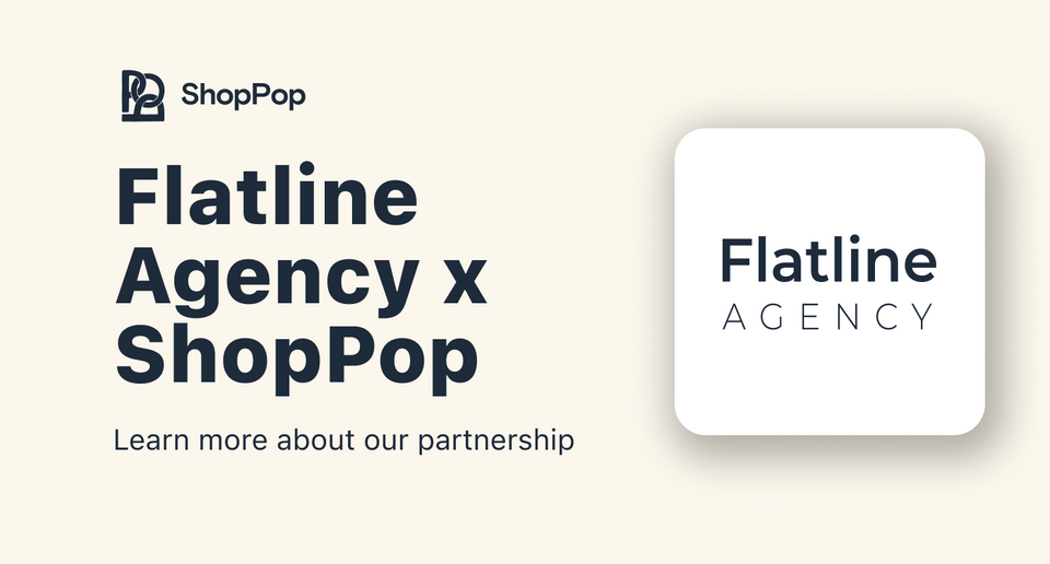 ShopPop partner Flatline Agency becomes Shopify Plus Partner